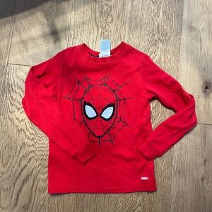 Marvel Red Spider-Man Long Sleeve Tee
